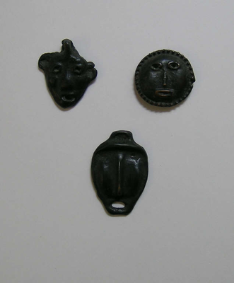 Three abstract human masks (3)
China