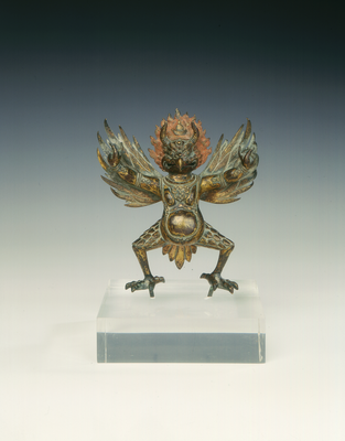 Gilt bronze garuda (sky deity)Tibet