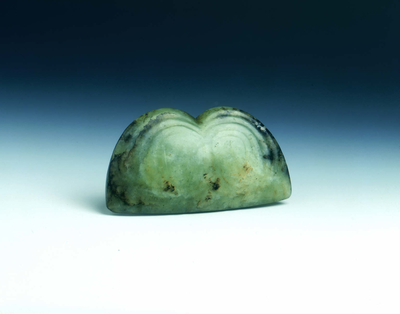 Jade double face pendantNorth China Neolithic
