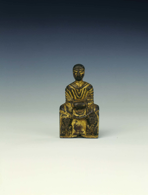Gilt bronze Buddha