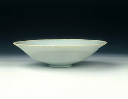 Qingbai dish with moulded lotus designSong