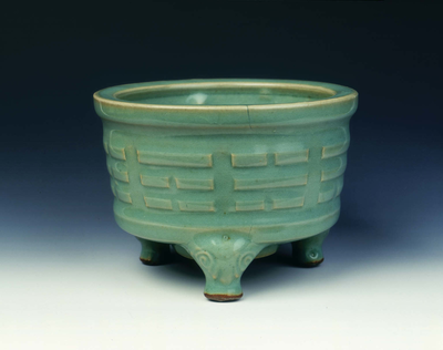 Celadon censer with eight trigrams designSouthern