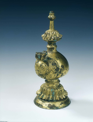 Gilt bronze kundika10th century