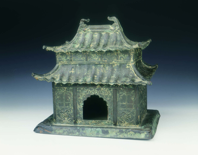 Model of a Chinese templeSong dynasty (960-1279)