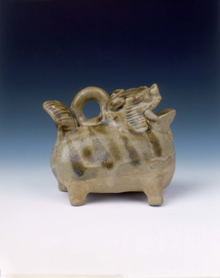 Changsha Tongguan stoneware water pot in the form