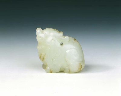 White jade qilin pendantSouthern Song dynasty