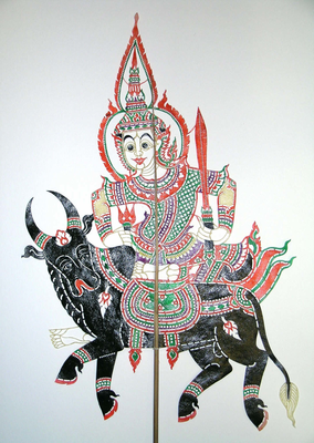 Shadow puppet - probably Shiva
Thailand