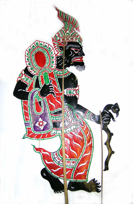 Shadow puppet - Rusi
Thailand, 20th century
