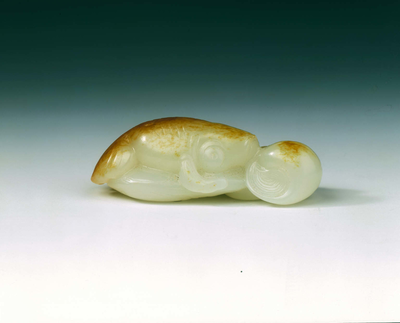 Jade goldfish and shells
Qing dynasty