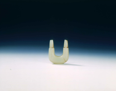 Jade nose plugHan dynasty (206 BC-220 AD)