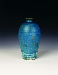 Cizhou turquoise-glazed meipingYuan dynasty