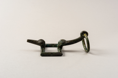 Bronze horse bit fitting Late Warring States